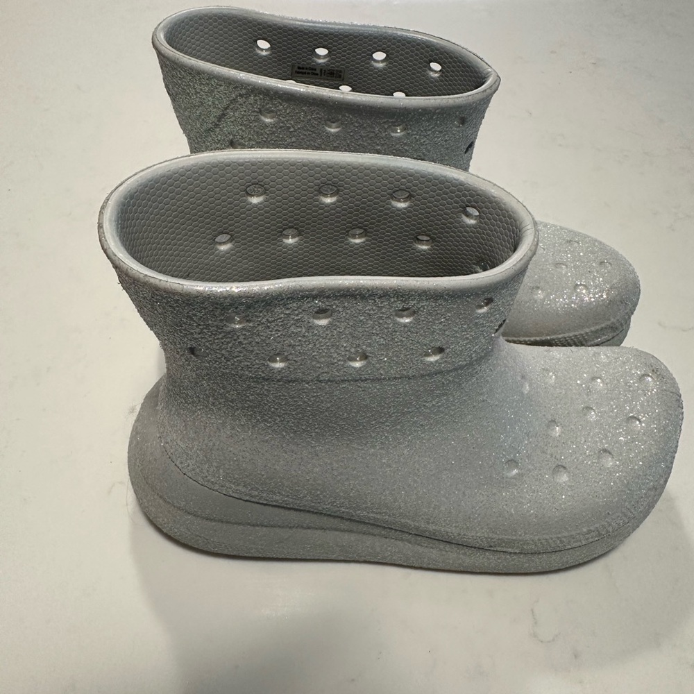 Croc Glittery Boots